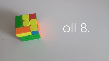 which oll 8 alg is for you?