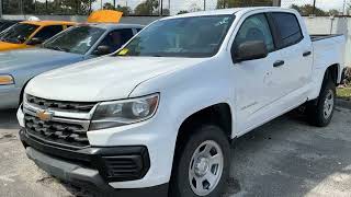 Lot 2021 Chevy Colorado Collision Damage