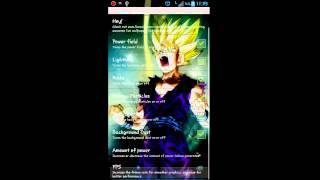 Super Saiyan 2 - Android Live Wallpaper screenshot 4
