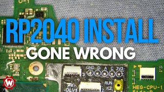 RP2040 Install Gone Wrong on OLED Switch? We Fix It!