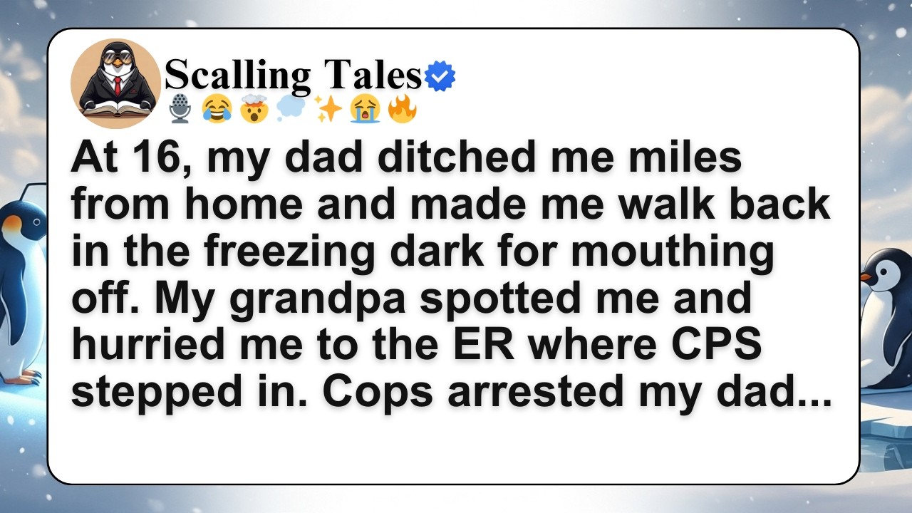 [FULL STORY]At 16, my dad ditched me miles from home and made me walk back ...