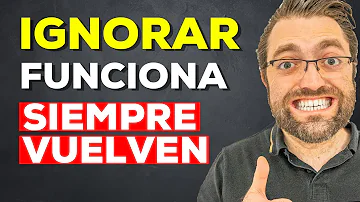 ¿Funciona ignorar a un ex?