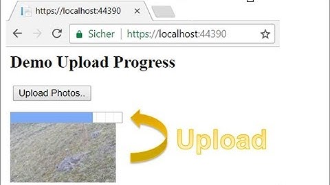 Upload with Progressbar jQuery Ajax Asp