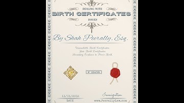 How to deal with unavailable Birth Certificates - How To Guide for US Immigration