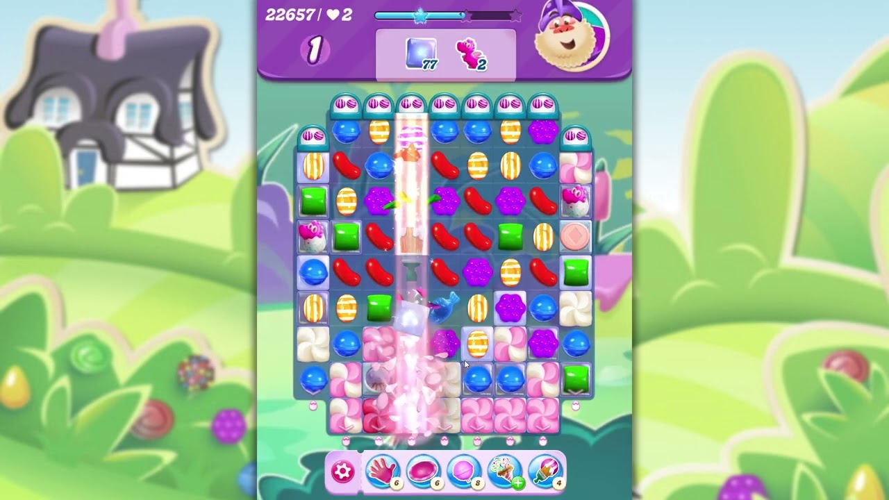 Candy Crush Saga Level 22657 - YouTube