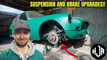 TRANSFORMING MY MGB GT WITH FRONTLINE SUSPENSION & BIG BRAKE KIT!!
