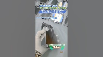 The processing fee is really only $8/hour, welcome to customize with drawings. #cncmachining #cnc