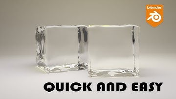 Create Ice Cube in Blender