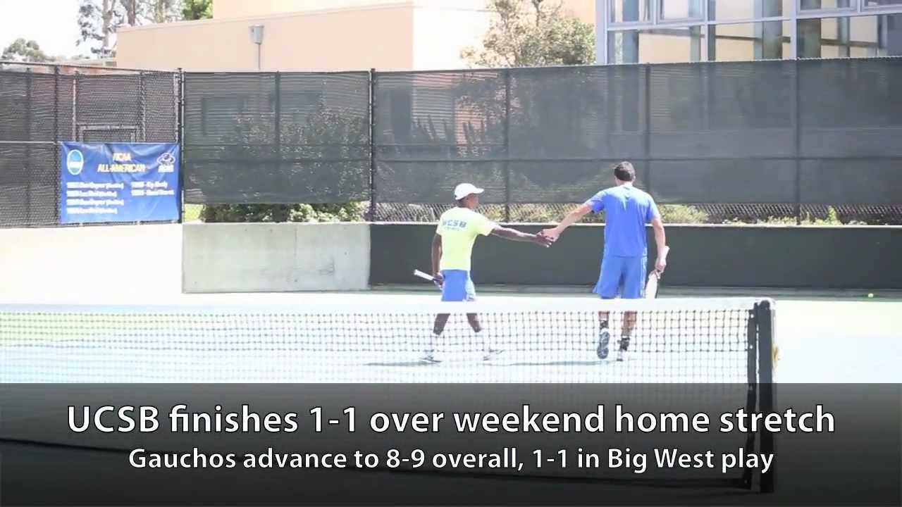 Men's Tennis: UCSB Finishes 1-1 Over Weekend Home Stretch