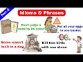 Idioms & Phrases: Learn English Speaking || English Idioms & Phrases for beginners || Part-2
