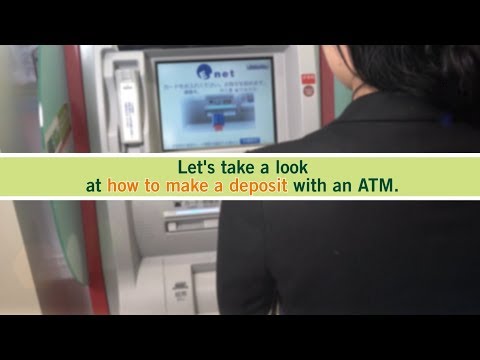 Smbc S Card Nyukin Service How To Use An Atm English Youtube