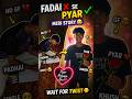 FADAI ❌ vs PYAR ✅ | Meri Real Story 😂💔➡️❤️!#shorts #funnyvideo #lovevsstudy #singlelife #gf