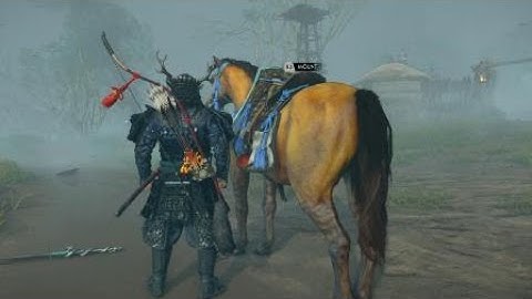 Ghost of Tsushima one of the best idle animations in gaming