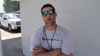 Houma Times Video Vault, sponsored by TGMC -  E.D. White coach Chris Bergeron