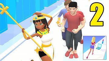 Makeover Run 💄👒👩 All Levels 13-22 - Gameplay (Android,iOS) Max Levels