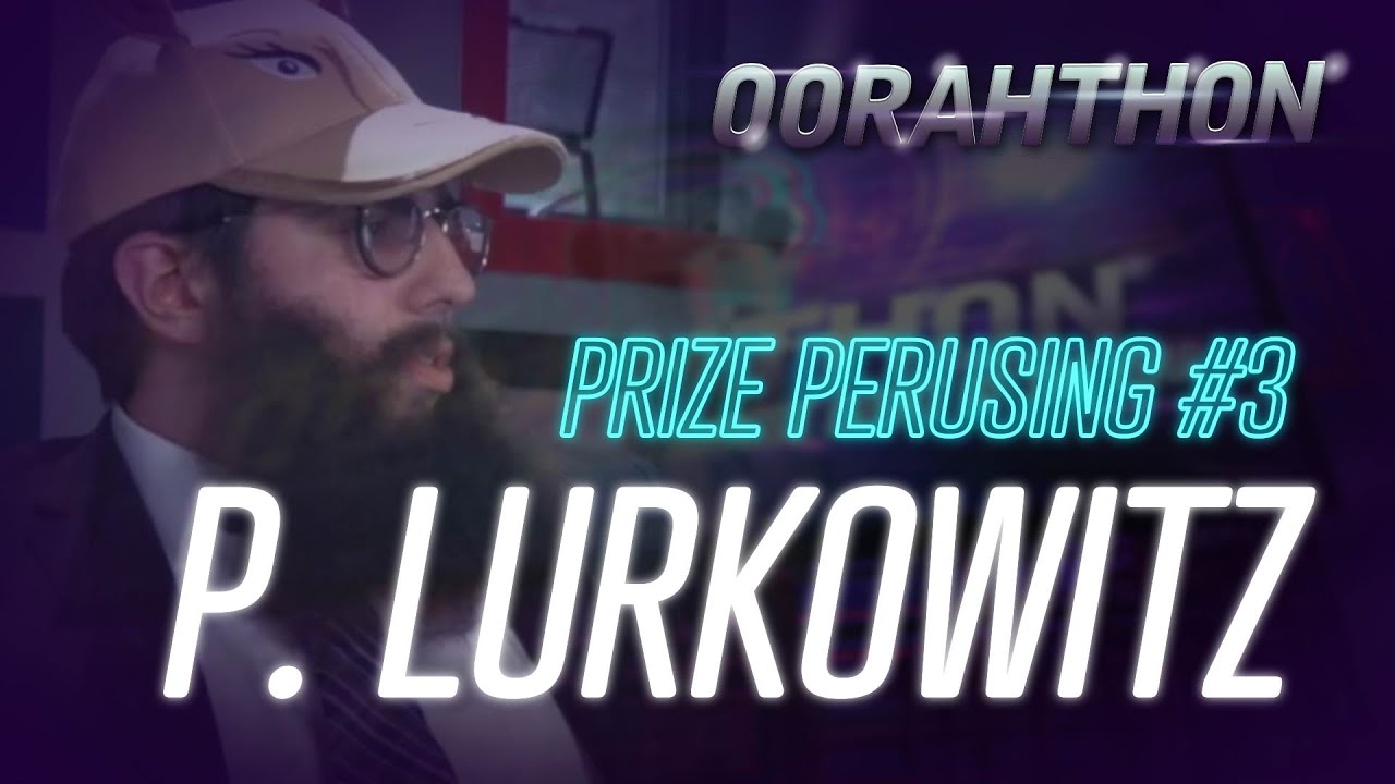 Prize Perusing #3 with Rabbi Pinchus Lurkowitz