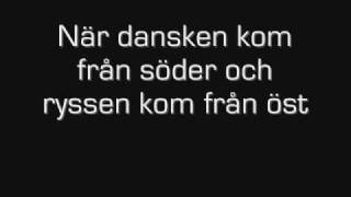 Video voorbeeld van "Njord - Om Vi För Landet Måste Slåss (med texter)"