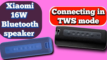 How to Connect Xiaomi 16W Bluetooth Speaker in TWS mode ? | How to use  Speakers in stereo mode