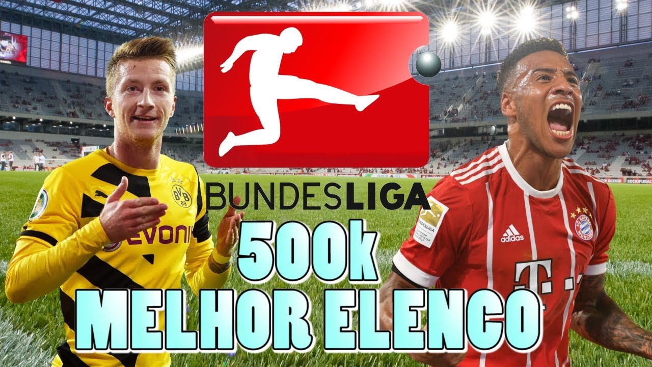 MELHOR ELENCO BUNDESLIGA 500k COINS - SQUAD BUILDER FIFA 18 fifa ultimate team 18