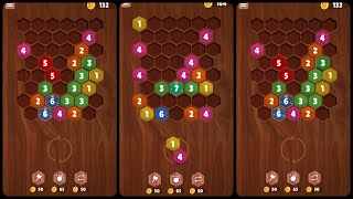 Wood Hexa Merge game screenshot 5