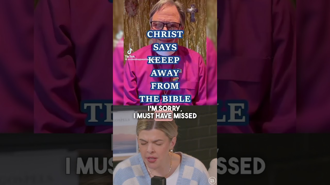 Christian says DON'T read the Bible?! #shorts