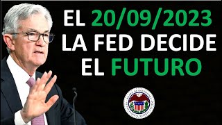 La MAYORÍA de la GENTE no está LISTA para la FED el 20 SEPTIMBRE de 2023