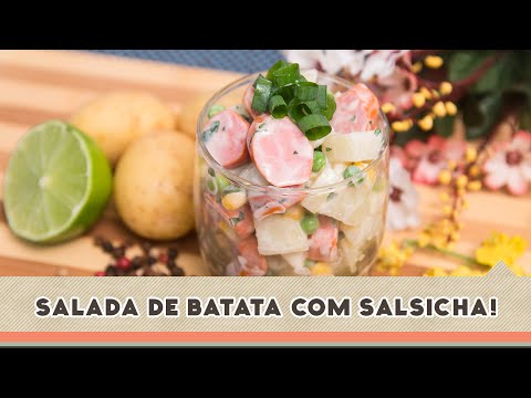 Salada de Batata com Salsicha - Receitas de Minuto EXPRESS #115