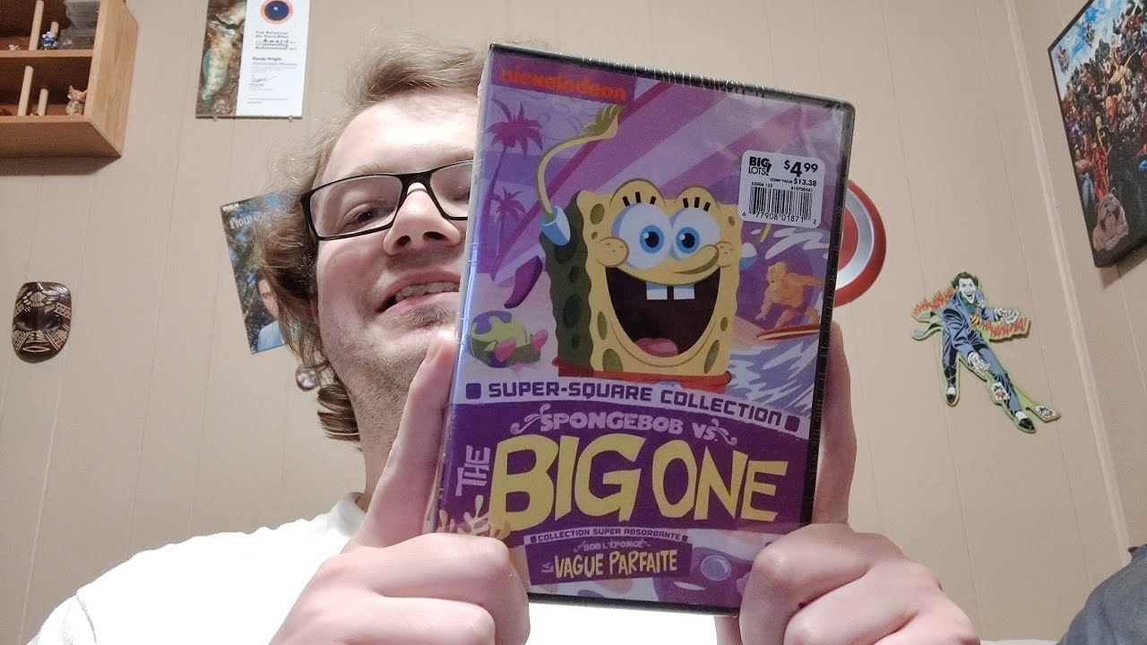 Big Lots Unboxing: SpongeBob SquarePants vs. The Big One (DVD