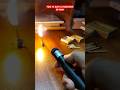 how to burn a matchstick by laser #shortsfeed #shorts #laser #fire