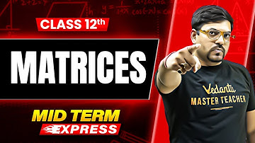 Matrices in 60 Minutes⏲️| Class 12 Maths Chapter 3 | Boards 2026| Harsh Sir