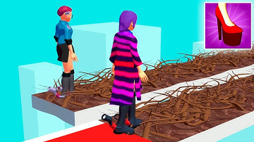 Shoe Race - All levels gameplay Walkthrough. (IOS, Android) | Levels 21-25