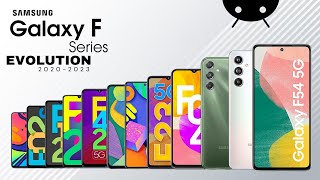 Evolution of Samsung Galaxy F series 2020-2023 | Evolution Of Samsung F