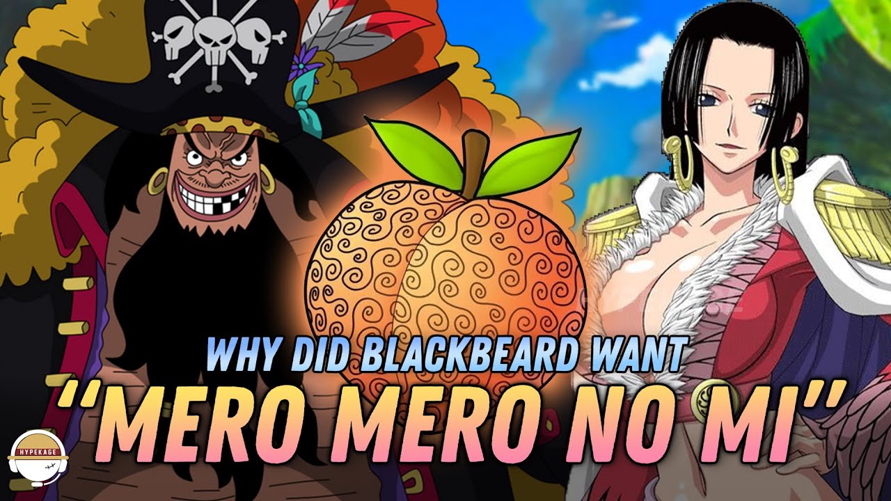 The Real Reason Why Blackbeard aiming Mero Mero no Mi EXPLAINED