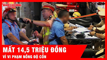 Hà Nội xử lý vi phạm nồng độ cồn, có người chịu phạt 14,5 triệu đồng | Tin tức