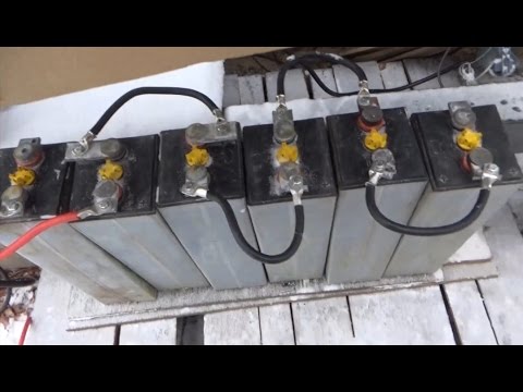 Its All About The Batteries Forklift Battery For Home Solar Power Youtube