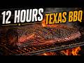 🔥 12 Hours of Authentic Texas BBQ Pit Ambience | Fire Sounds & Slow Smoking Meat ASMR