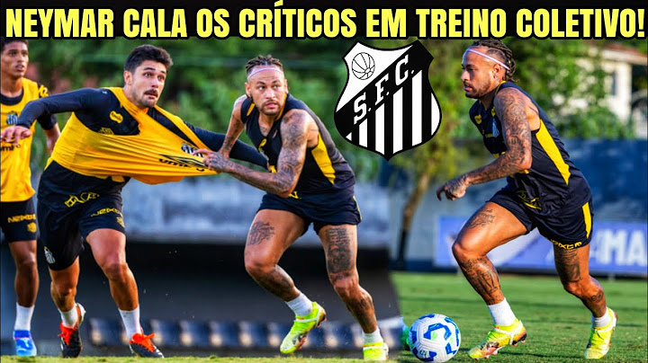 🚨EITA! NEYMAR IMPRESSIONOU GERAL NA VOLTA AOS TREINOS COLETIVOS COM SANTOS HOJE!