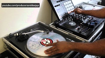 Traktor S4 Scratch Video Using Maschine For The Beat