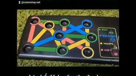 Dụng cụ Hít Đất đa năng Push Up, Bộ dụng cụ chống đẩy cao cấp