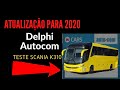 Scanner automotivo bluetooth Delphi Autocom Scania K310 2012   Atualização