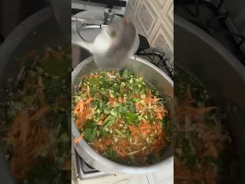 Vegetable soup with meat or chicken 🥹🤭🍲🍲🥰