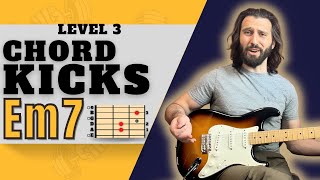 Chord Kicks - Em7 [Play Along Workout for Guitar]