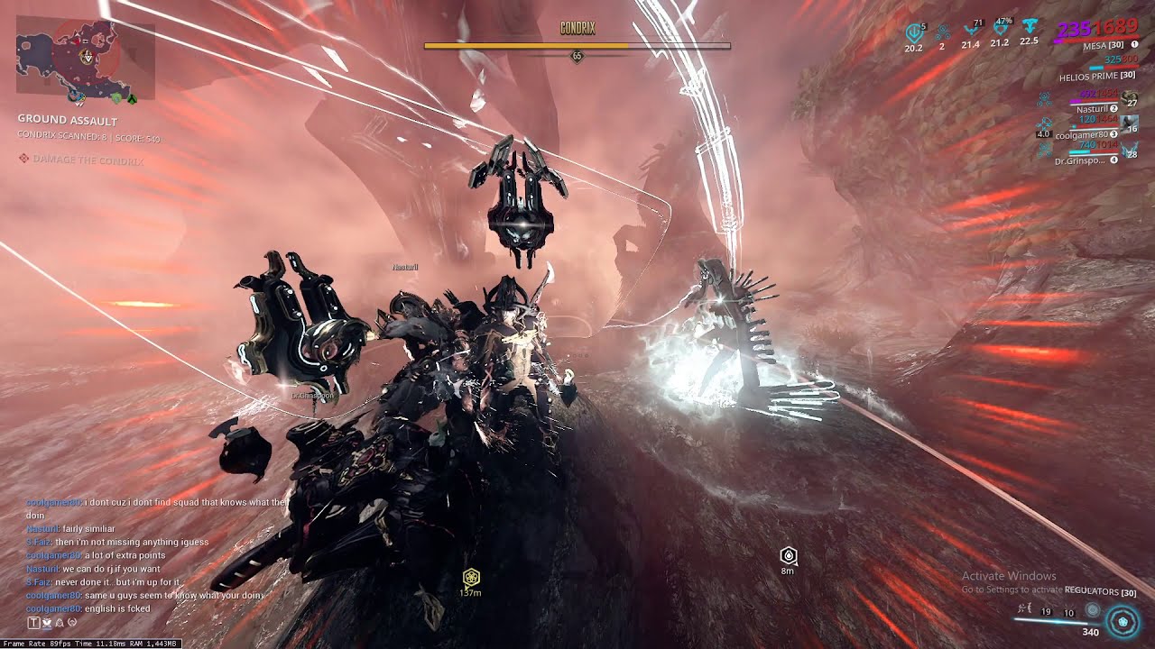 Mesa chessing Scarlet Spear