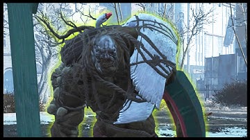 Fallout 4 - Swan "Fight" on Survival (Furious Power Fist - Loot)