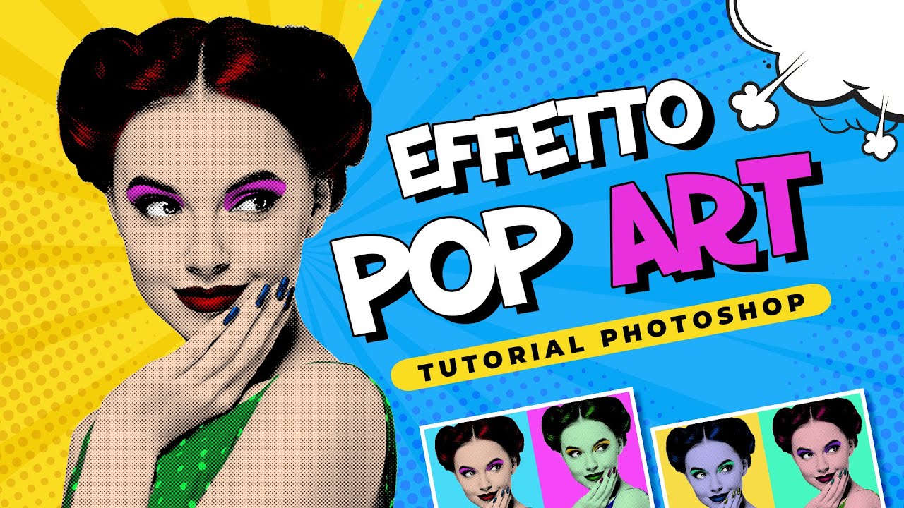 Effetto POP ART con PHOTOSHOP in stile Andy Warhol