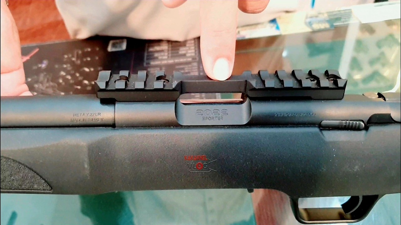Turkey Standard Issue Rifle RETAY 2022 Turkey .22 Rifle Unboxing Review - YouTube