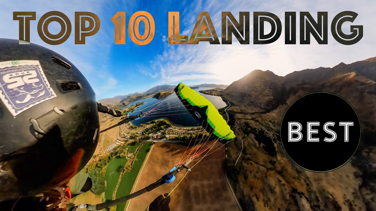 Top 10 //  Speedflying Landing #speedflying #swoop