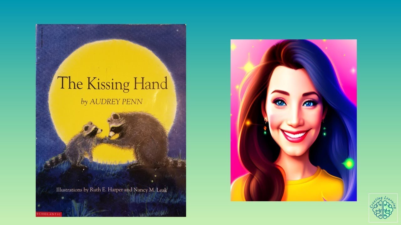 🌙 Read Aloud with Luna Children Book "The Kissing Hand"🧡 . First day of ...