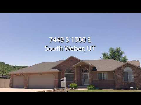 7449 S 1500 E, South Weber, UT home video tour