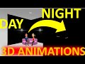 How to Create Day and Night in 3D animation